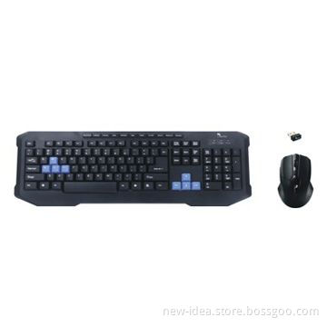 Wireless Mouse and Keyboard Combo, 2,410 to 2,470MHz Working Rate Range and 1.8 to 3.4V Working